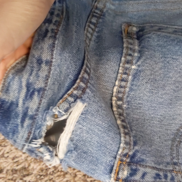 Re/done x Levi's high rise ankle crop 27 - Picture 11 of 16